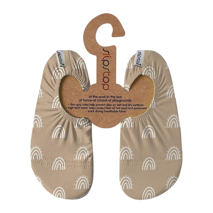 Slipstop antislip waterschoen Caramel - Maat M 27-29