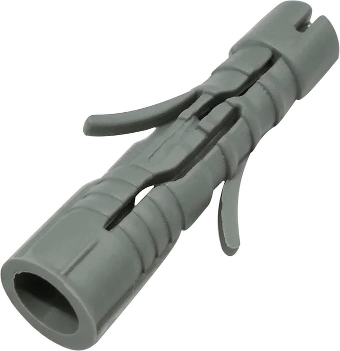 Set van 100 Universele Multivouwpluggen Ø 5 x 25 mm voor Beton en Steen