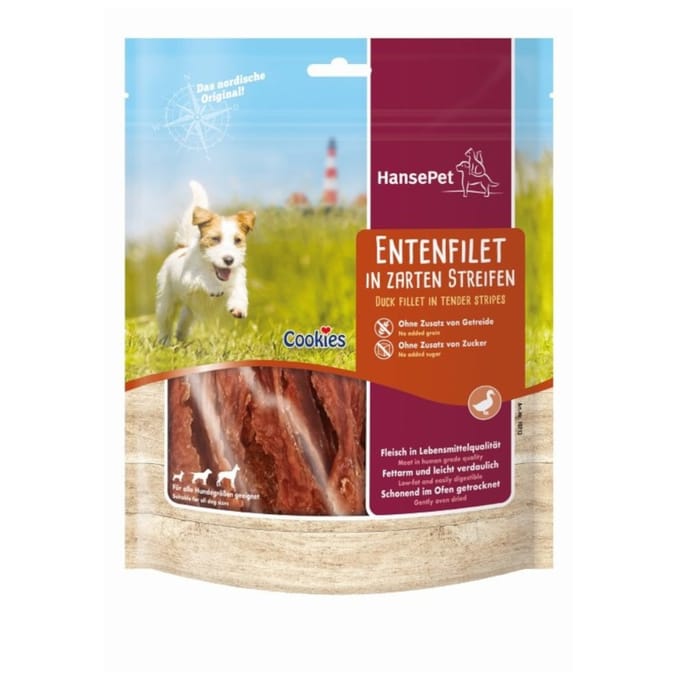 Hansepet Koekjes eendenfilet in reepjes - 200 g