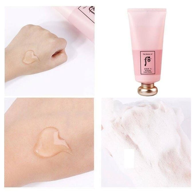 The history of whoo Hydrating Foam Cleanser Special Set 2 items +RANDOM GIFT white