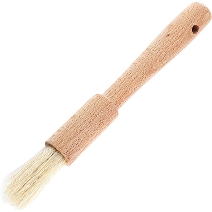 Houten Barbecueborstel Bakborstel Olie Saus Boter Keukengereedschap Type 1 beige