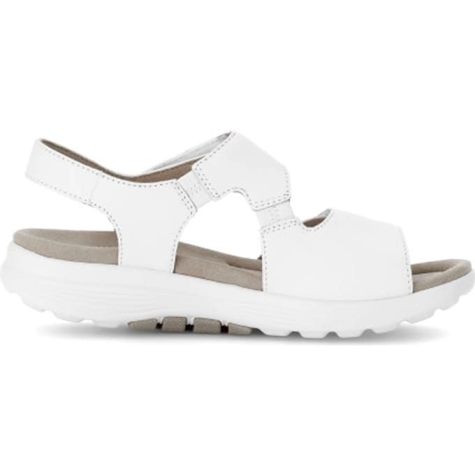 Gabor rollingsoft sensitive 66.815.50 - dames rollende wandelsandaal - Wit - maat 40.5 (EU) 7 (UK)