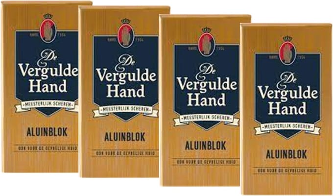 De Vergulde Hand Aluinblokjes - Voordeelverpakking 4 Stuks