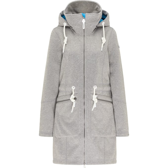 ICEBOUND functionele jas Dames grijs melange