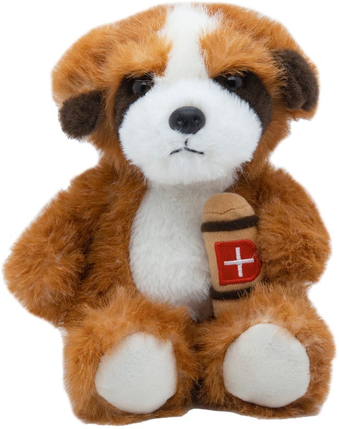 Cute since 1999 - Knuffel St. Bernard - kind speelgoed - Baby knuffel - 17cm