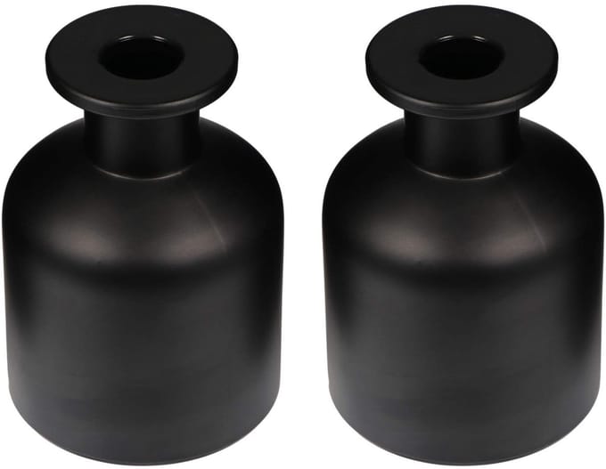 JHUBERS- Diffuserfles 150 ml - Olie-diffuser - Aromatherapie-container - Set van 2 - Duurzaam materiaal - Perfect voor geurverspreiding - Aromafles
