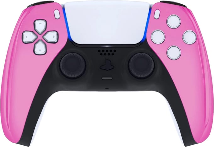 Clever Chrome Pink Controller (PS5 compatibel)