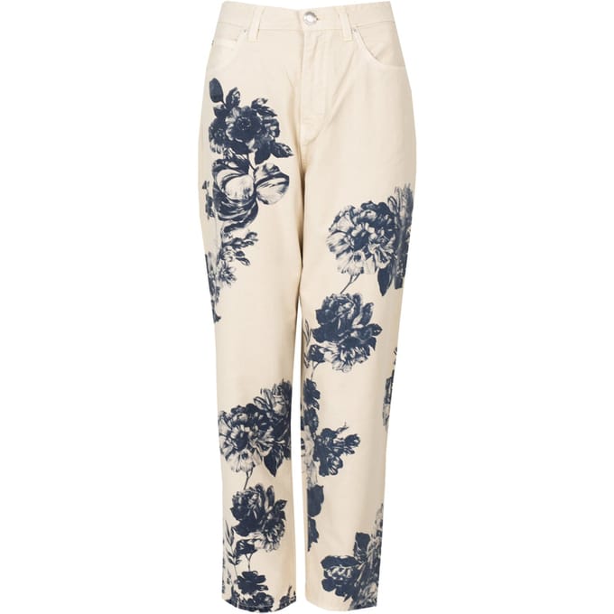 Pinko broek Maddie Vrouw Wit