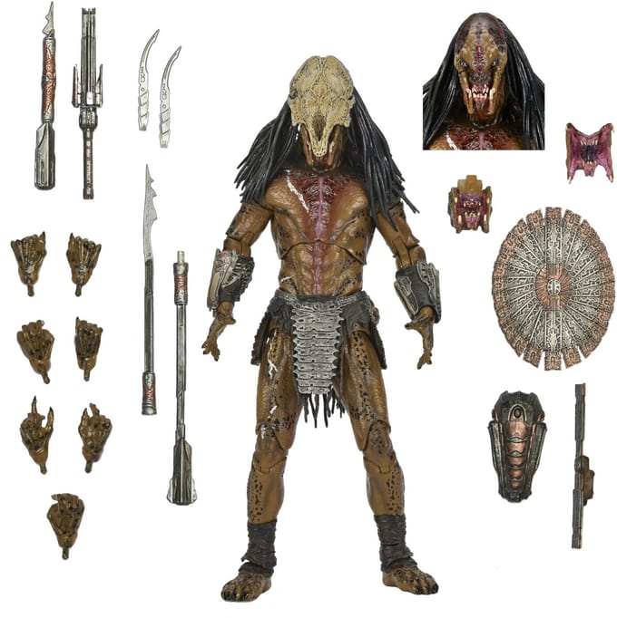 NECA Prey Action Figure Ultimate Feral Predator 18 cm Action Figuur