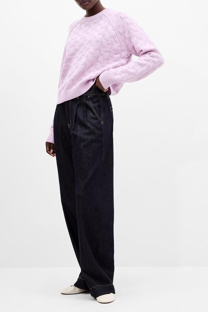 French Connection Odessa Jumper Violet Pink Maat: XL | Sweaters Outlet | Dames | Roze