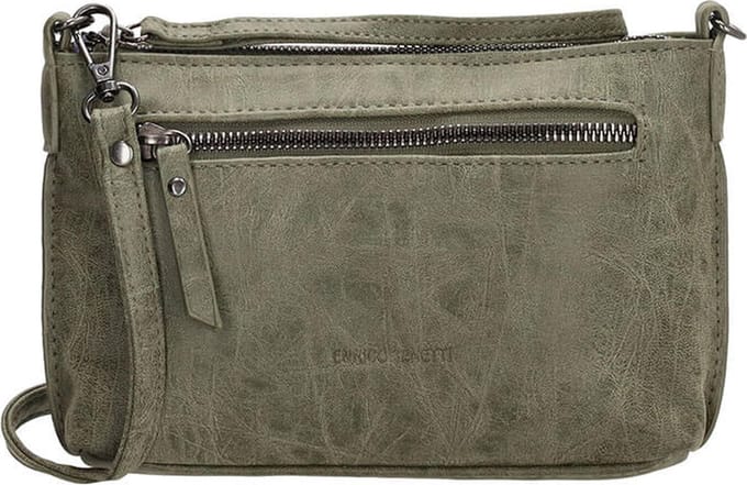 Enrico Benetti Schoudertasje/Clutch Zoë Olijf