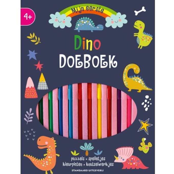 Mijn Eerste Dino Doeboek Met Stiften