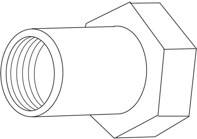 IMI Hydronic Engineering TA Aansluitkoppeling IG, R 1 1/2" naar KTH, DA 516, DKH 512, K 512, 52759040
