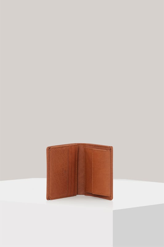 strellson Leren Portemonnee Blackwall BillFold V7 Cognac Bruine