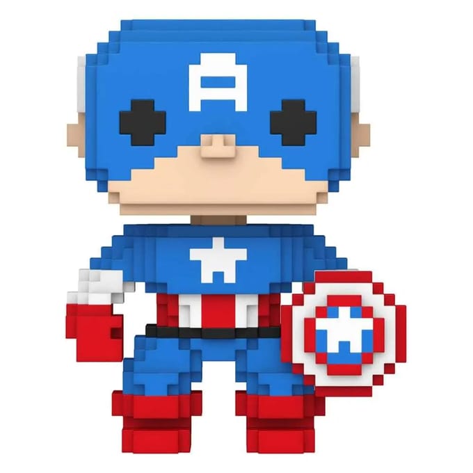 Marvel POP! 8-Bit Captain America – Retro Coolness in Vinylvorm!