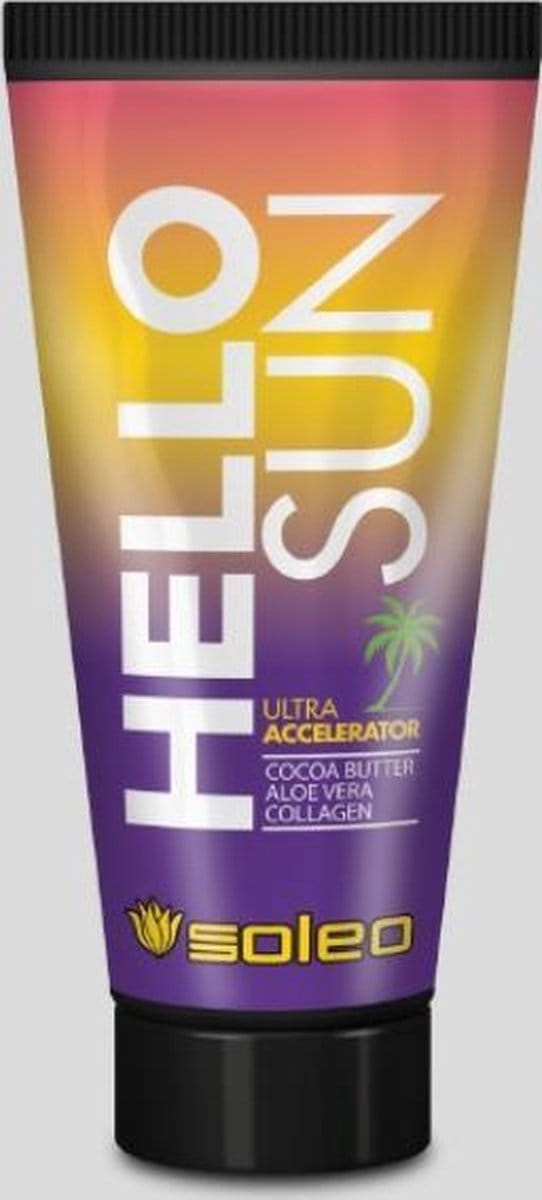 Soleo - Hello Sun - Ultra Accelerator - Zonnebankcrème