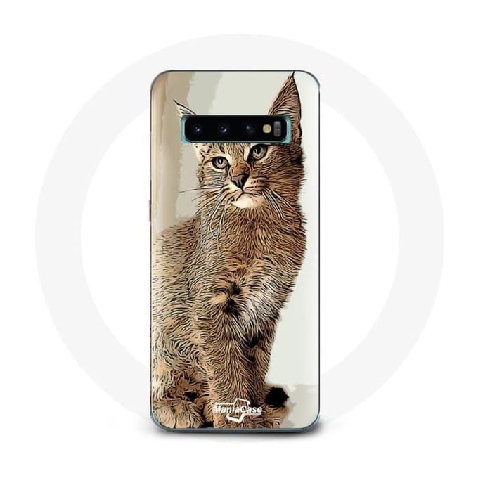 Coque pour Samsung Galaxy S10 Plus Siamois Race de chats