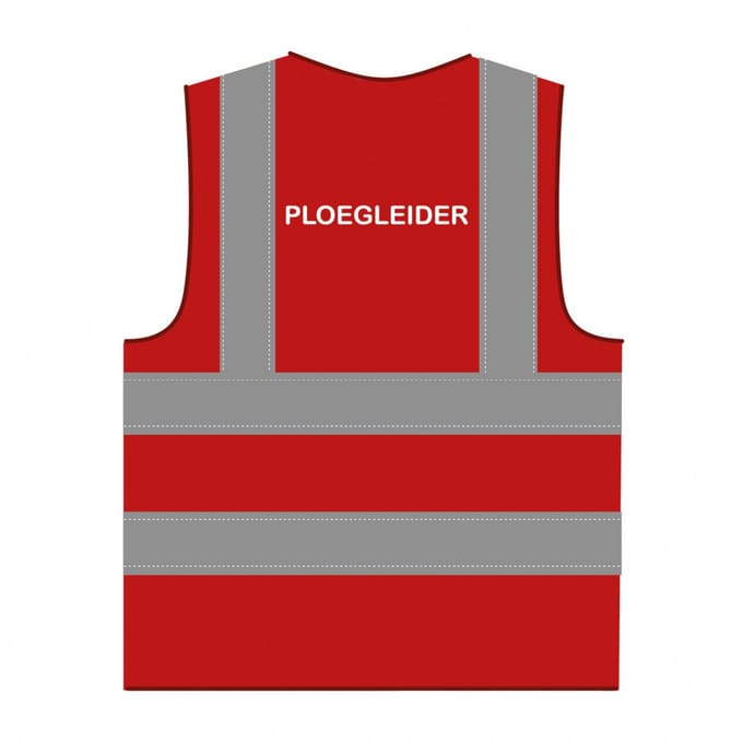 Ploegleider hesje RWS rood