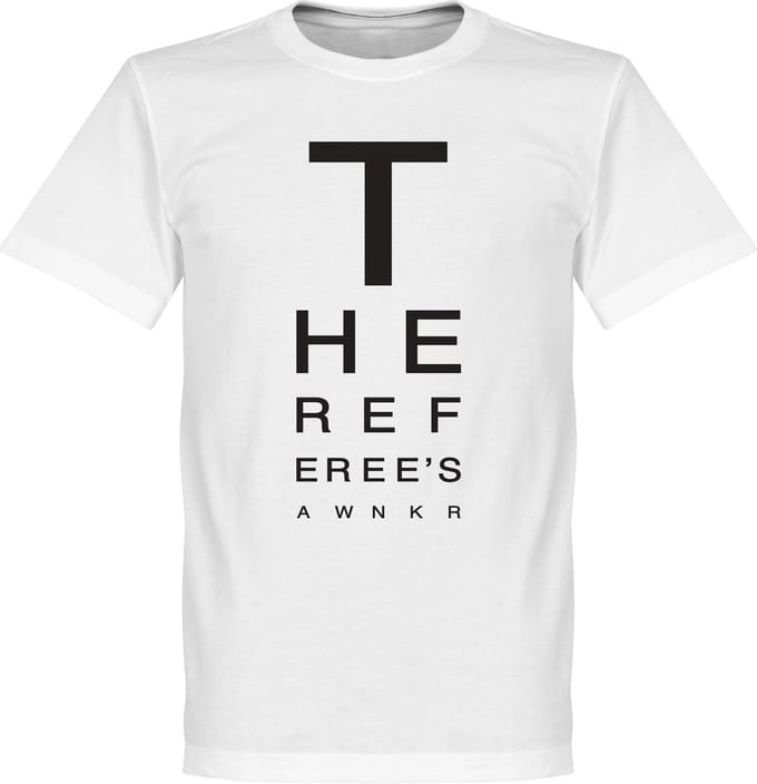 Referee Eye Test T-shirt - 4XL