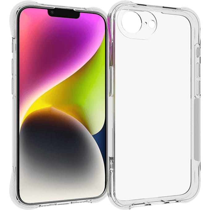 CaseBody Apple iPhone 16e / 17e Shockproof Hoesje Transparant