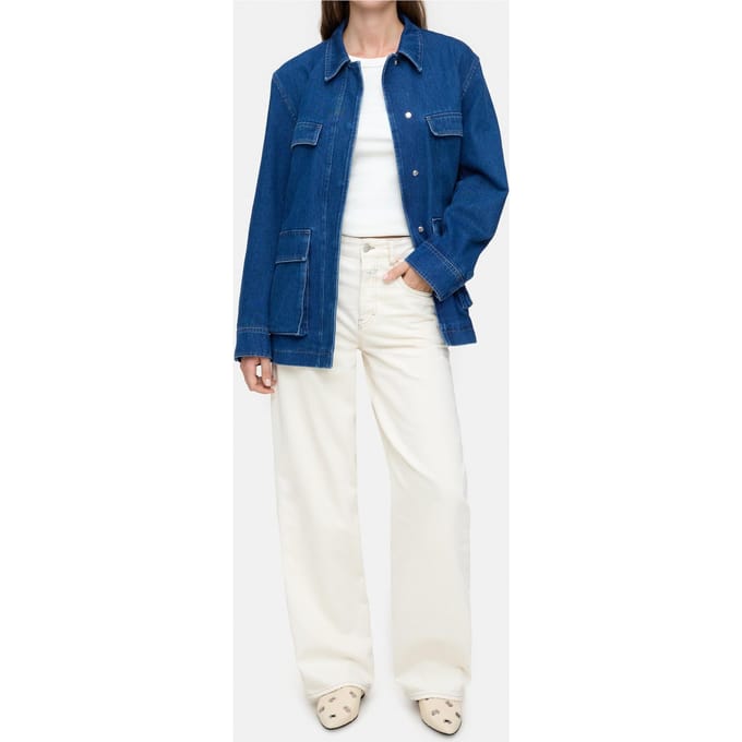 Closed Field Jacket Dark Blue Taglia: M | Giacche di jeans Outlet | Donna | Blu