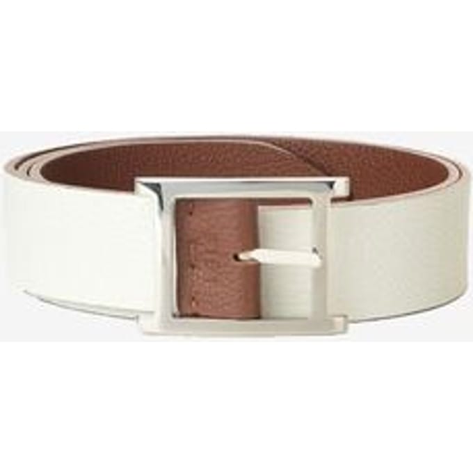 Ketting Orciani U08238 - MICRON DOUBLE REVERSIBLE-SIGARO/BIANCO