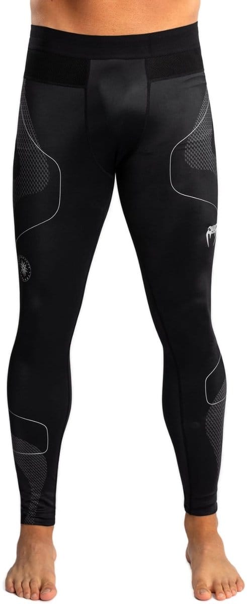 Venum Nexus Spats Sportlegging Zwart Zilver - S