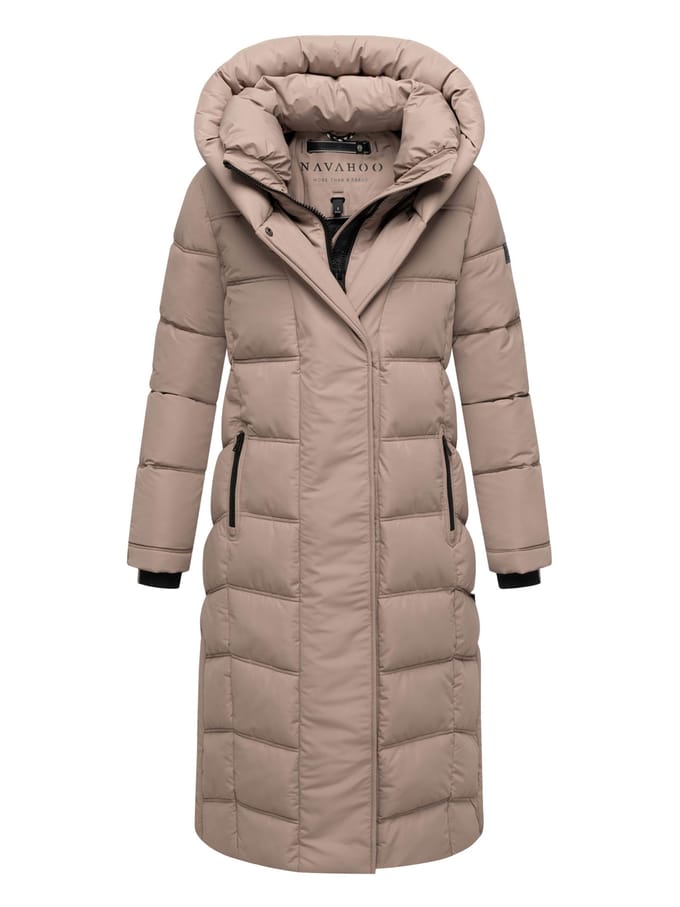 Navahoo dames gewatteerde mantel Engelsfeder XIV – warm, stijlvol & praktisch