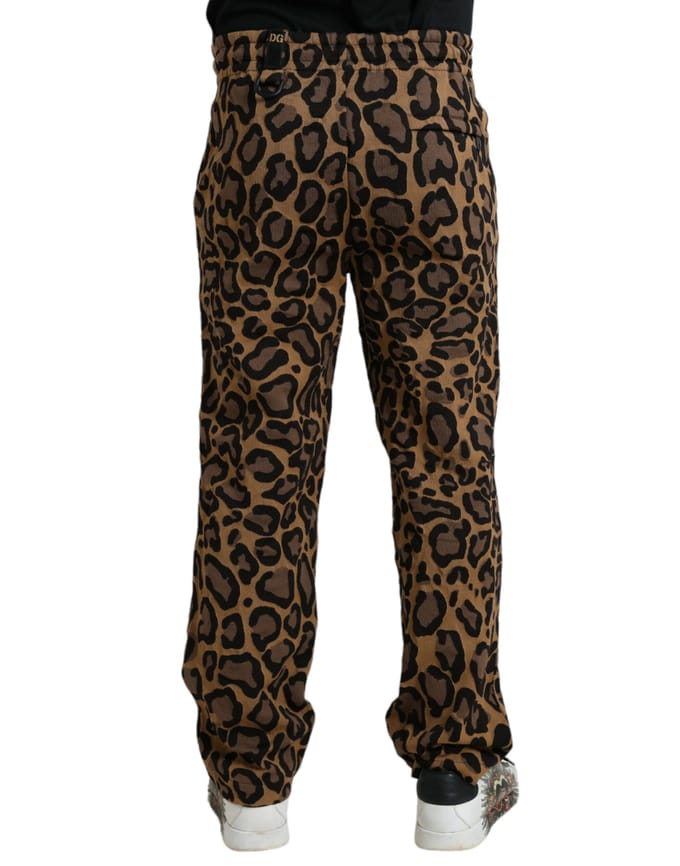 Luipaardprint Casual Broek