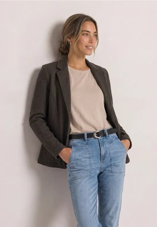 Blazer Street One QR Dessin Basic Blazer 213112