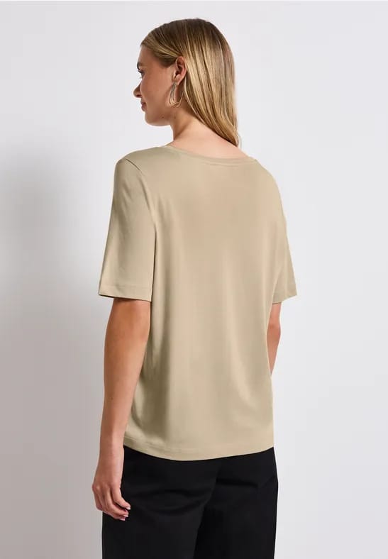Zacht shirt met tekst