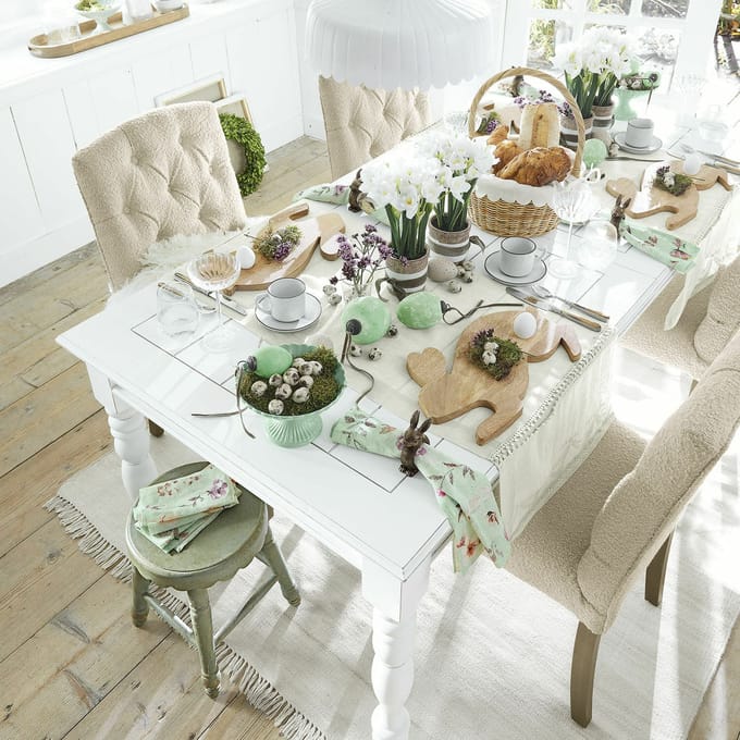 LOBERON Tafel Thurleigh wit