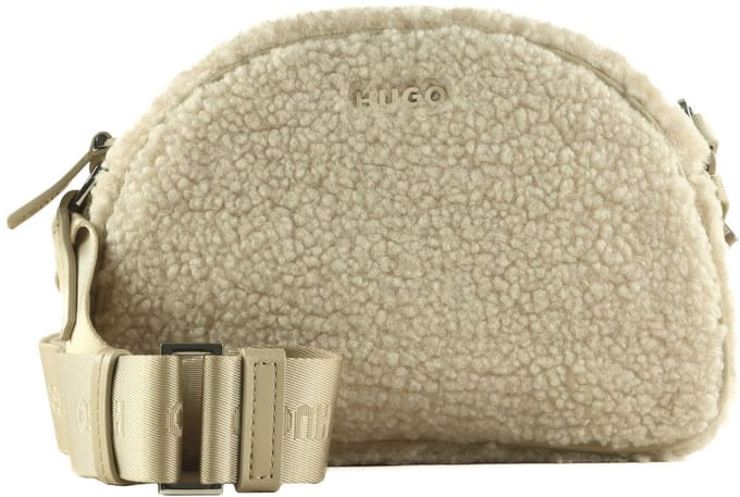 HUGO schoudertas Bel 2.0 Crossbody Bag Open White crème