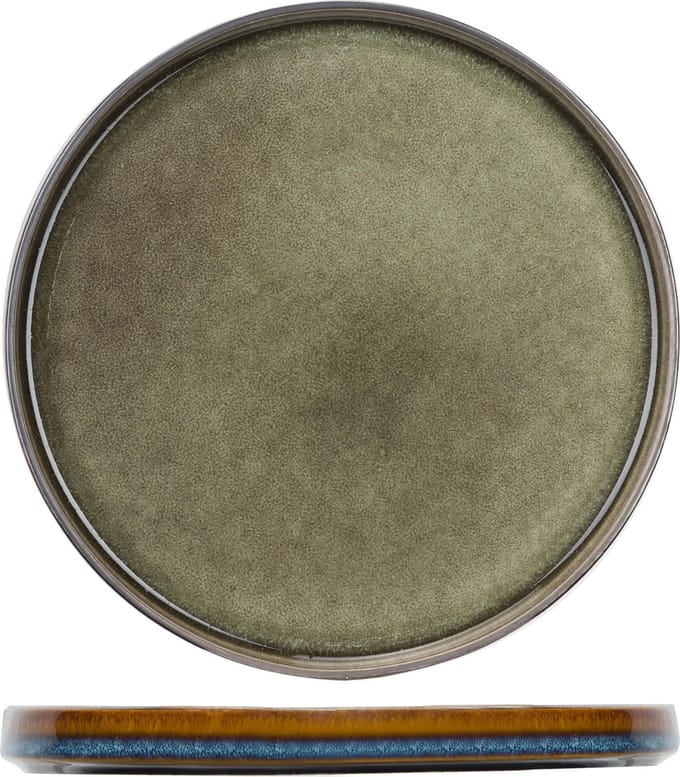 Cosy&Trendy Quintana Green Dessertbord - Ø 22 cm