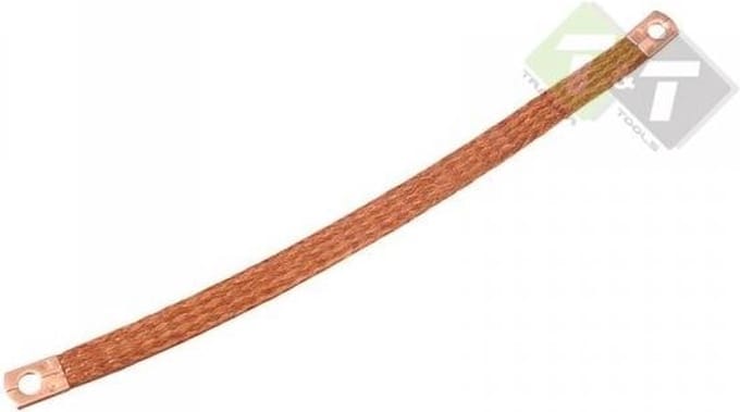 massakabel - auto massa kabel 420 mm - accu aarde strip - aardingsband
