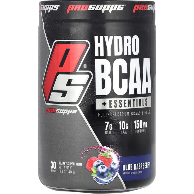 ProSupps, Hyrdo BCAA Plus Essentials, Framboise Bleue, 14,6 oz (414 g)