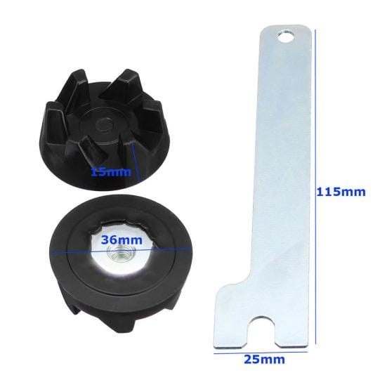 Mélangeur pièces de rechange en caoutchouc coupleur embrayage AP2930430 pour KitchenAid white
