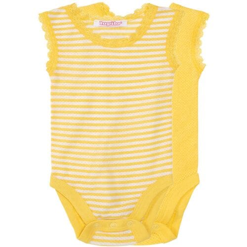 LUPILU 2 baby rompers (Geel, 62-68)