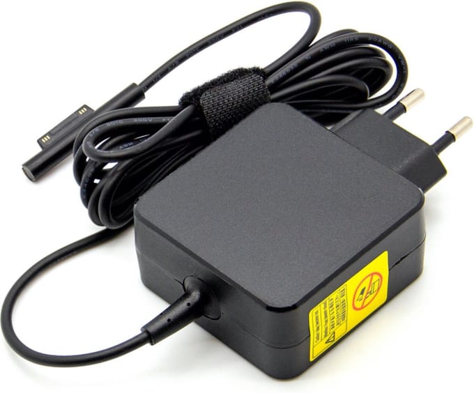 EcoLine - Oplader / AC Adapter - Geschikt voor de Microsoft Surface Pro 3 i Pro 4 - 12V 2.58A 36W.