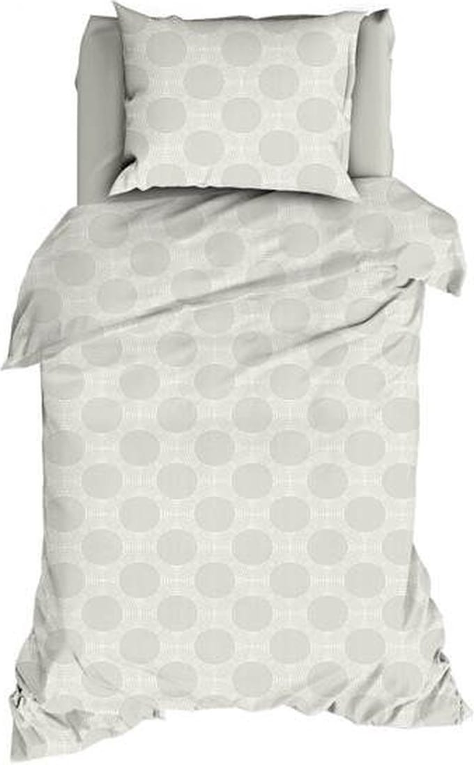 Satin d'Or Rivolta Dekbedovertrek - Eenpersoons - 140x200/220 cm - Snow White