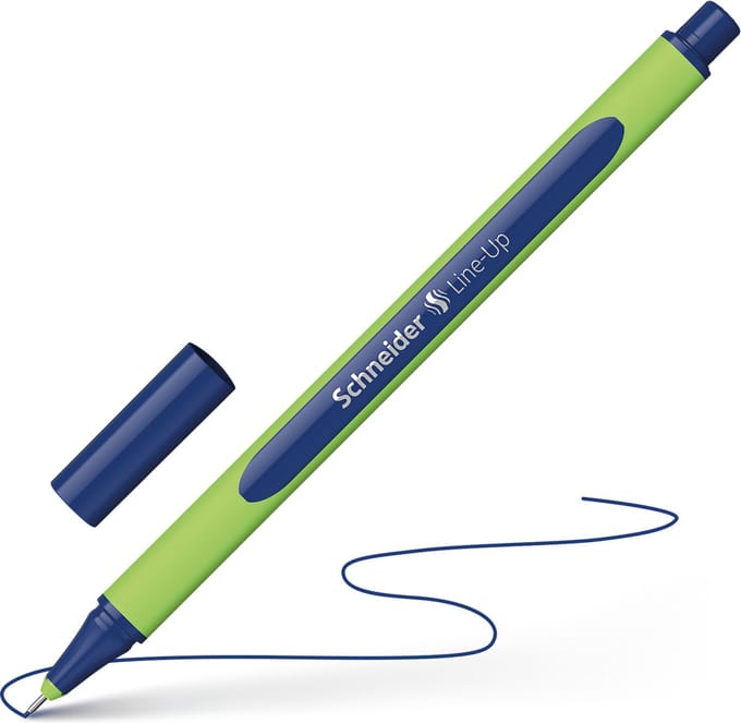 Schneider fineliner - Line-Up - lijnbreedte 0,4mm - mistic-blue - S-191023