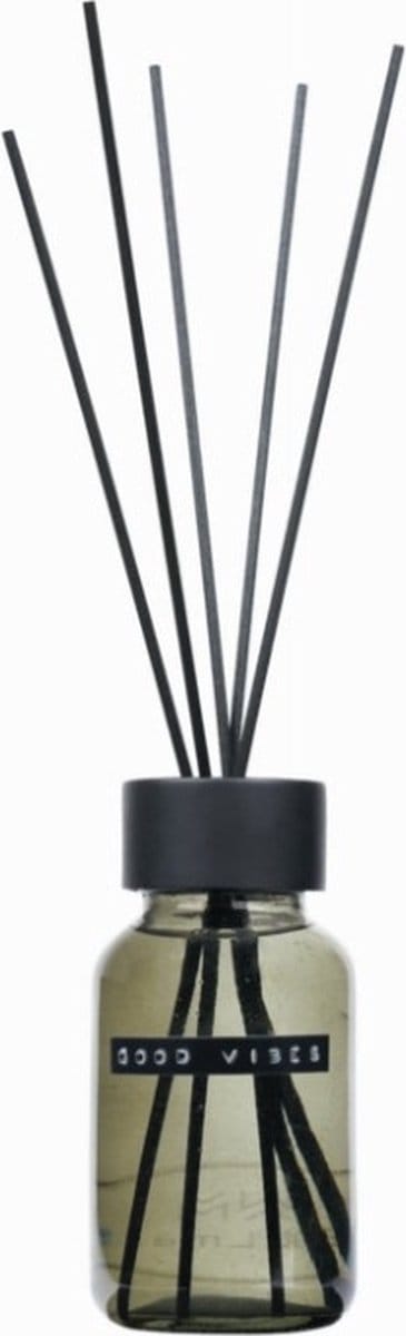 Wellmark maxi geurstok smokey zwart - dark amber - 500ml