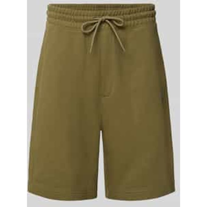 Regular fit sweatshorts van puur katoen model 'NASENSIO'