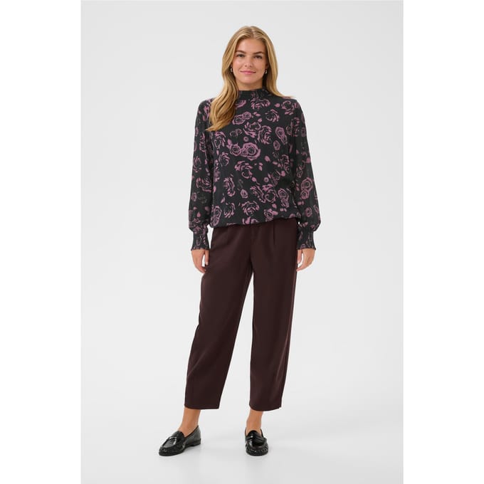 Blouse met lange mouwen KAfay Blouse met lange mouwen Regular fit black