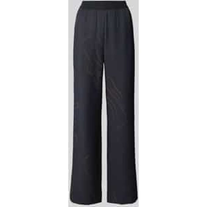 Broek van viscosemix met elastische band, model 'Cevil nature'