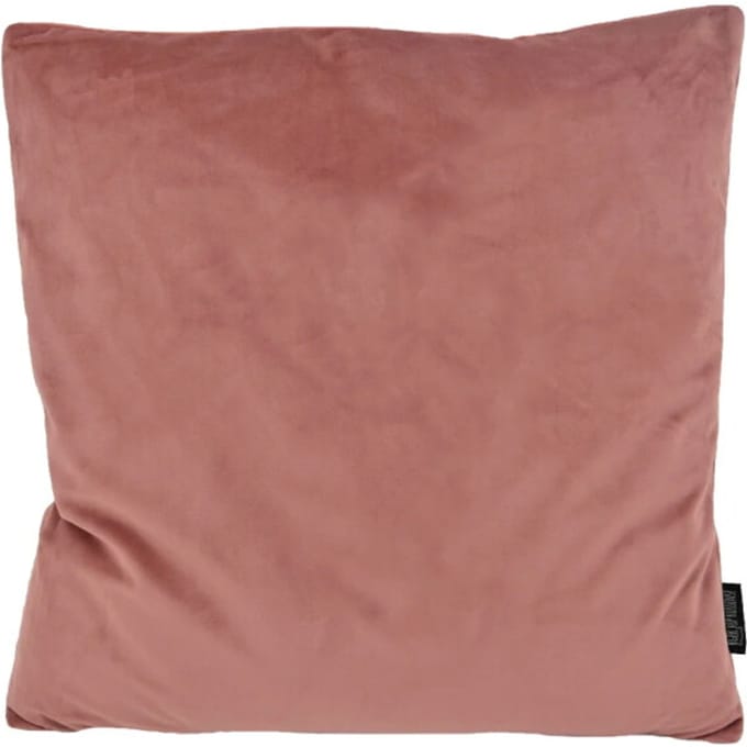 Gek op kussens! Sierkussen velvet oudroze | 45 x 45 cm | velvet/polyester