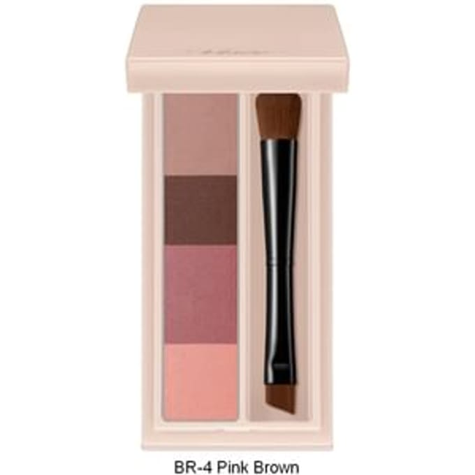 Kose - Visee Fluff Design Eyebrow Powder BR-4 Pink Brown