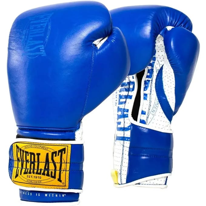 Vetersluitingen bokshandschoenen Everlast 1910