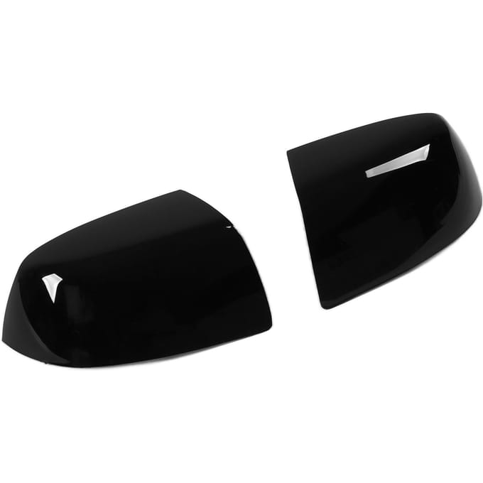 Set Achteruitkijkspiegelkappen Glanzend Zwart 1429790 Vervanging voor Ford Focus 2005-2007 black