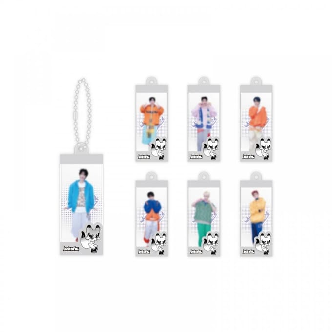 Nexz Miniatuur Sleutelhanger Willekeurig 06 Pop Up Officieel Md white
